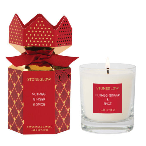 Seasonal Collection - Nutmeg, Ginger & Spice - Scented Candle (Cracker)