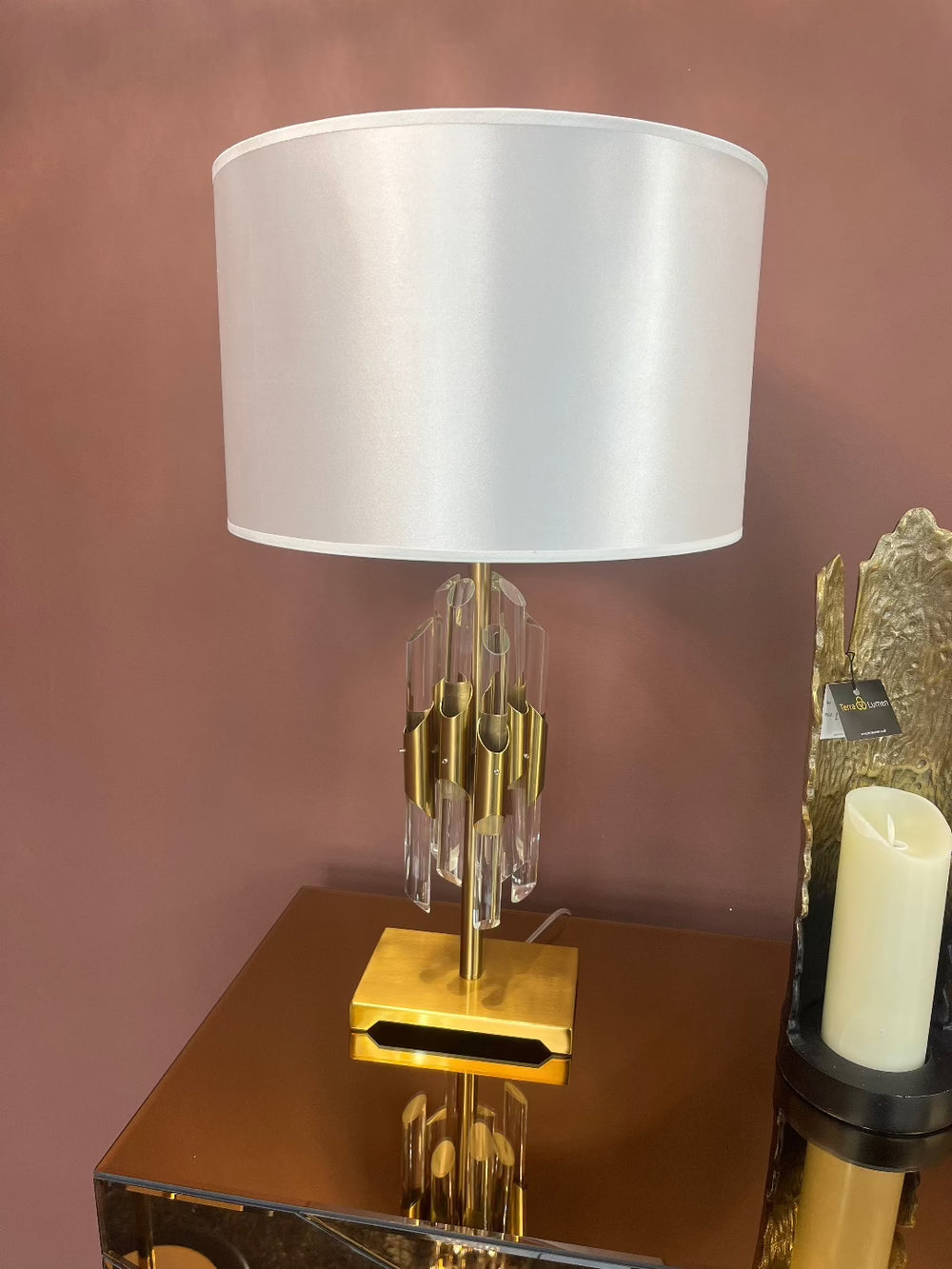 Kare Table Lamp c/w shade