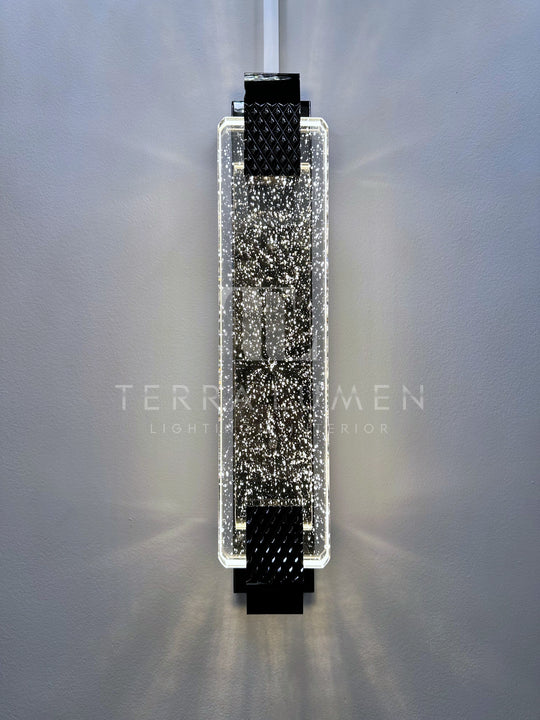 Luxia Large LED Indoor Crystal Wall Light