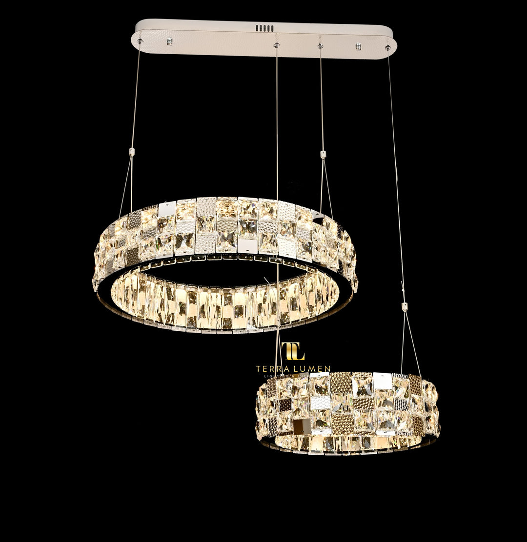 Seraphina 2-Ring Chandelier