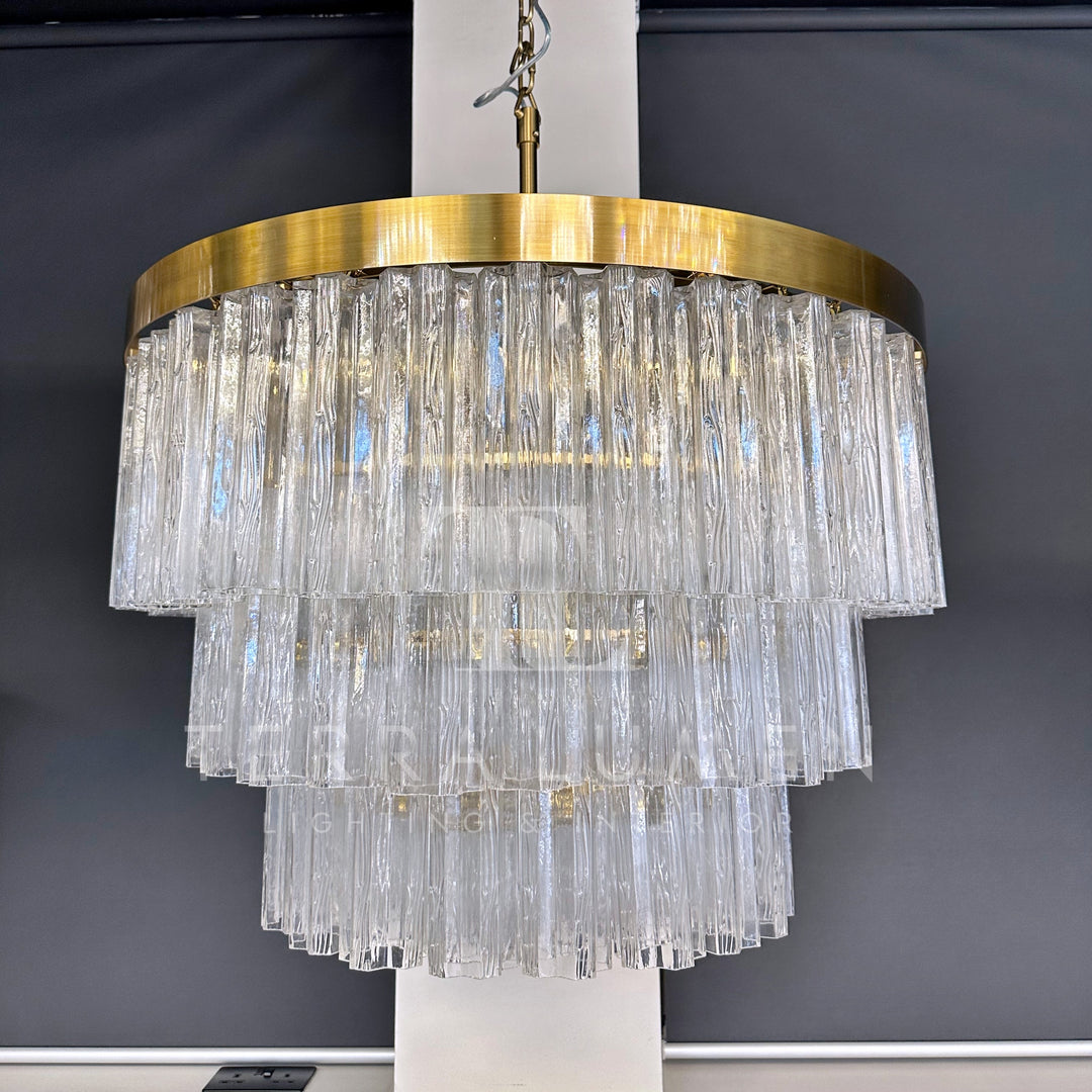 Valencia Large Gold Chandelier