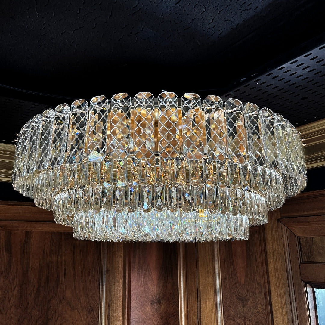 Clarity Flushed Chandelier