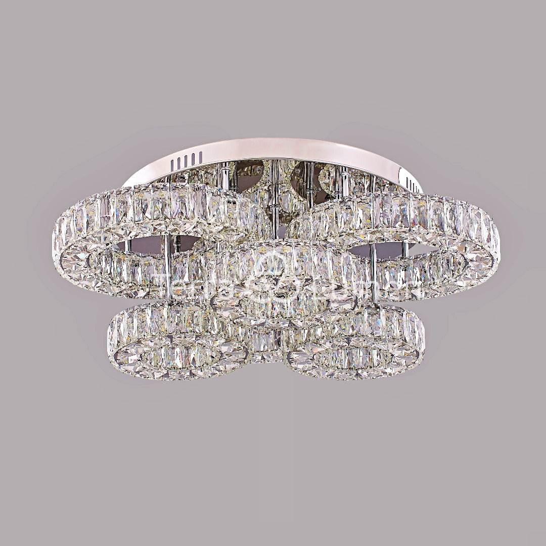 Julianna Collection 6-Ring Round Flushed Design