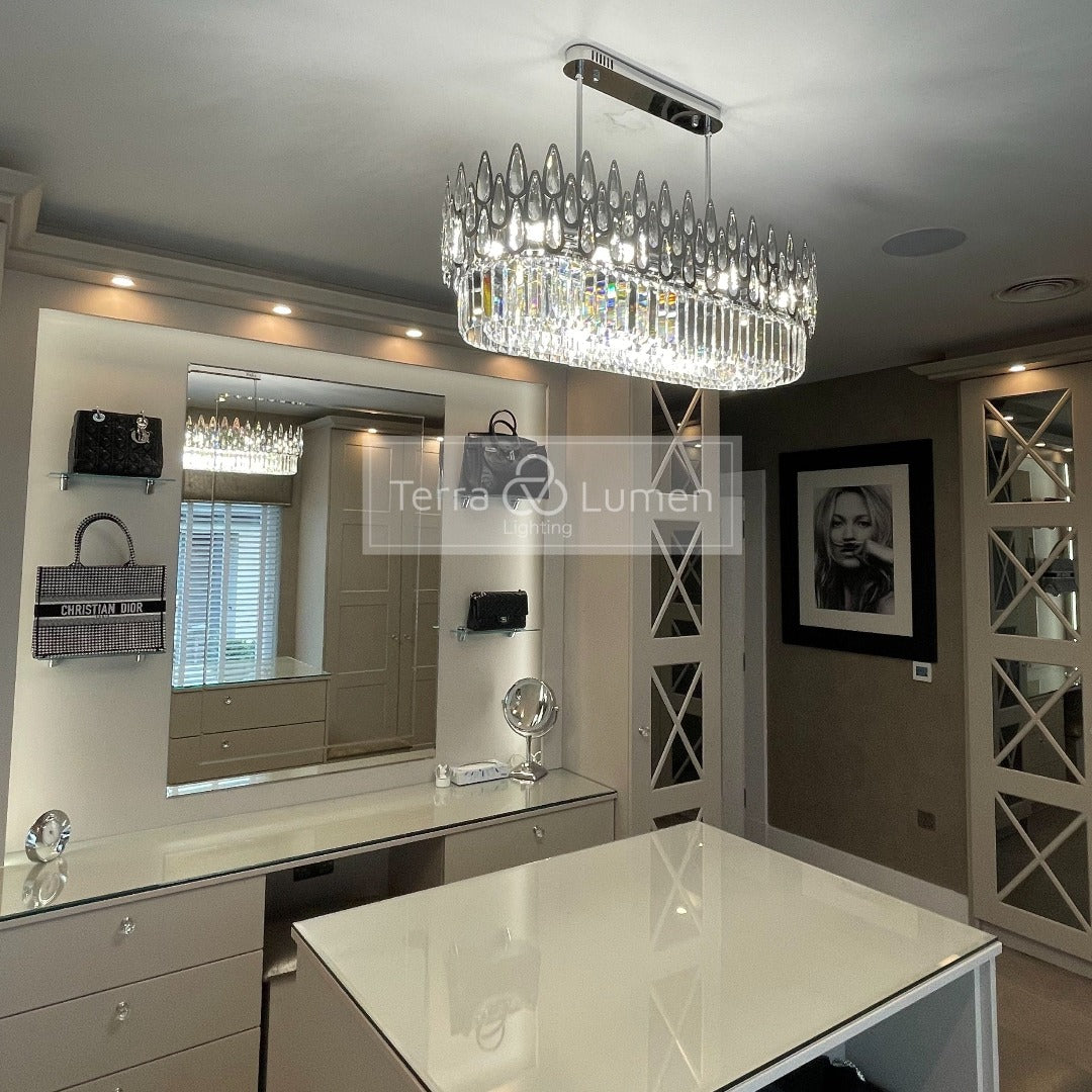 Giovanna Linear Hanging Chandelier